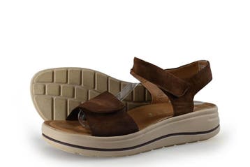 Hartjes Sandalen in maat 40 Bruin, Bruin, Verzenden, Sandalen of Muiltjes, Zo goed als nieuw