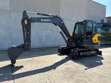 Veiling: Midigraafmachine Volvo EC55D Diesel 2017, Ophalen, Graafmachine