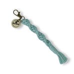Macramé Sleutelhanger - Spiral Knots - Katoen - Macramé -, Verzamelen, Sleutelhangers, Ophalen of Verzenden, Nieuw, Overige typen