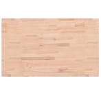 Massief Beukenhout Tafelblad | 100x60cm | Laatste Stuk!, 100 tot 150 cm, Nieuw, Tafelblad, Rechthoekig