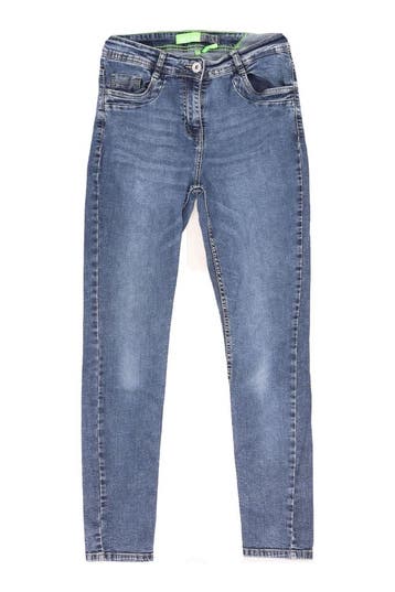 Cecil Broek in maat W27 L32 Blauw, Cecil, Verzenden, Zo goed als nieuw, Blauw
