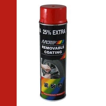 Motip Removable Coating Rood 500 ml, Ophalen of Verzenden, Nieuw