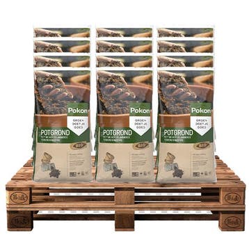 Potgrond pallet | Pokon | 1440 liter (Universeel, Bio-label), Verzenden