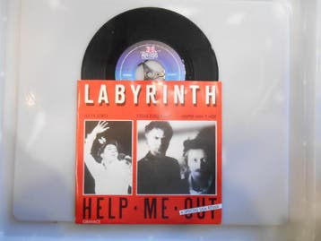 vinyl single 7 inch - Labyrinth - Help Me Out, Verzenden, Zo goed als nieuw, 7 inch, Pop