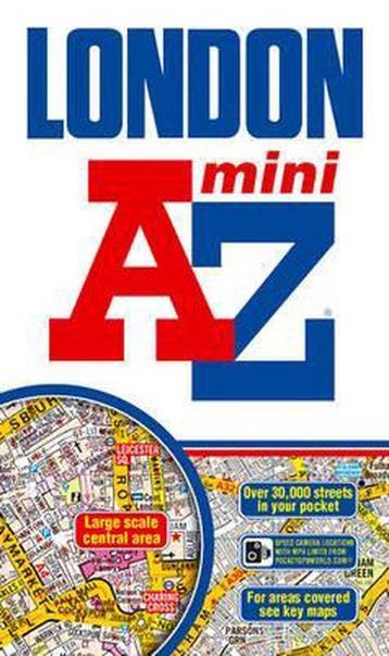 London Mini Street Atlas - Geographers A-Z Map Company, Verzenden, Gelezen, Geographers' A-Z Map Company