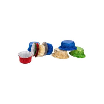 Städter Bonboncups Rond/Ovaal Assortiment Aluminium 50st.**, Verzenden, Nieuw
