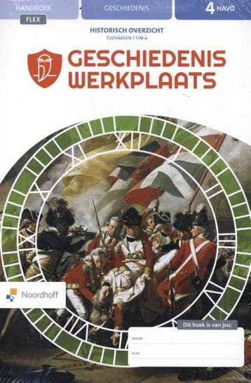 Geschiedeniswerkplaats set 4 havo flex Handboek, Verzenden, Zo goed als nieuw