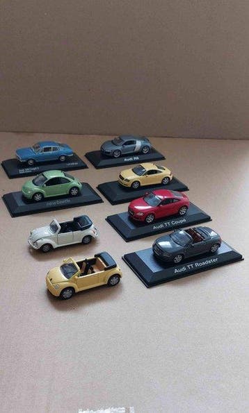 Schuco, Siku, Minichamps, New Ray 1:43 - Modelauto (8) -, Nieuw