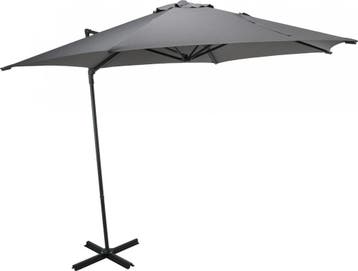 Parasol Hangend 270 cm Lichtgrijs, Ophalen of Verzenden, Nieuw