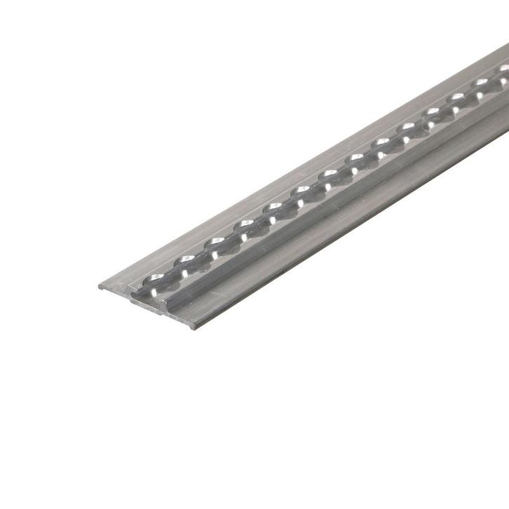 Vliegtuigrail Recht met flens Aluminium - 3 meter, Auto diversen, Auto-accessoires, Nieuw, Verzenden