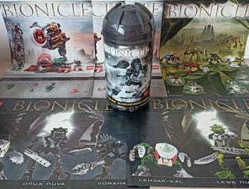Lego Set - Bionicle - Collectie (7 stuks) uit 2003 - 2004, Nieuw