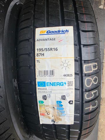 195/55r16 87H Goodrich 2 nieuwe banden, Auto-onderdelen, Banden en Velgen, Ophalen, 16 inch, Nieuw, Band(en)