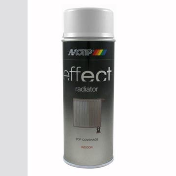 Motip Deco Effect Radiatorspray Lichtgrijs Hoogglans 400 ml, Ophalen of Verzenden, Nieuw