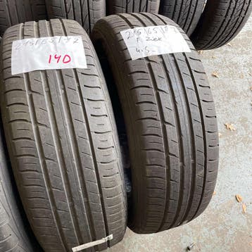 2 x Falken Ziex 215-65-17 Zomerbanden 4,5mm, 17 inch, Ophalen of Verzenden, Band(en), Personenwagen