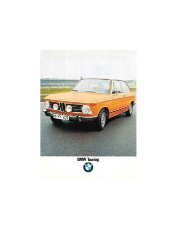 1972 BMW TOURING BROCHURE NEDERLANDS, Nieuw, BMW, Author