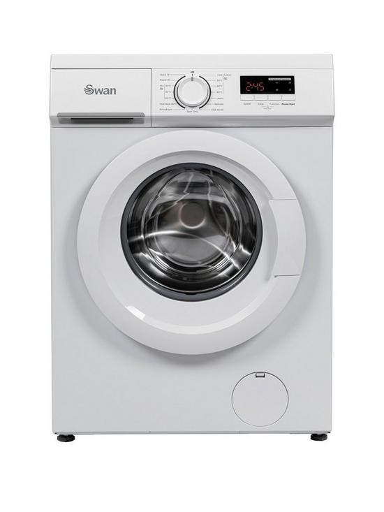 Swan SW75110W - Wasmachine - 7 kg - 1200 tpm - Energieklasse, Witgoed en Apparatuur, Wasmachines, Nieuw, Voorlader, 85 tot 90 cm