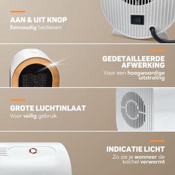 2dekans | Vulpes Goods® Tech - Elektrische Kachel Pro -, Huis en Inrichting, Kachels, Ophalen of Verzenden, Zo goed als nieuw