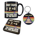 Pink Floyd Dark Side of the Moon Mok + Coaster + Keychain, Ophalen of Verzenden, Nieuw, Gebruiksvoorwerp