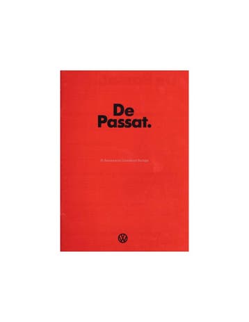 1974 VOLKSWAGEN PASSAT BROCHURE NEDERLANDS, Nieuw, Volkswagen, Author