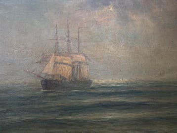 Romain Steppe (1859-1927) - Marine