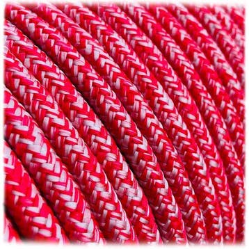 6MM PPM - Red Sweater - 10 meter - #627 - dubbel gevlochten, Ophalen of Verzenden, Nieuw