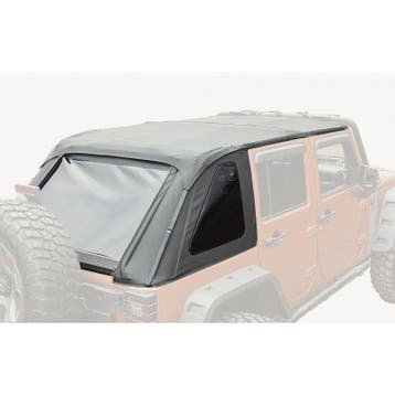 Rugged Ridge Bowless Soft Top Black Diamond 4-Door 07-18, Ophalen of Verzenden, Nieuw