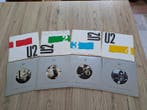 U2 - 8x Single 45s - Diverse titels - Vinylplaat - 1985, Nieuw in verpakking