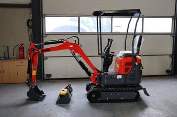 Veiling: Minigraver E10 Diesel 7kW 2026 Nieuw, Ophalen, Graafmachine