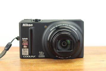 Nikon Coolpix S9100 Digitale camera, Audio, Tv en Foto, Fotocamera's Digitaal, Nieuw