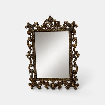 Spiegel - Brons, Glas - Stijl Rocaille / Louis XV