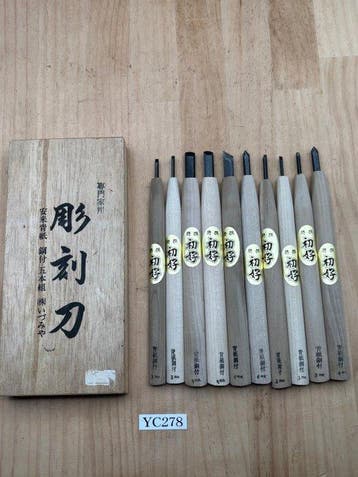 Japanese Wood Carving knives  wood sculpture tool YC278 -
