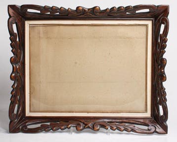 Fotolijst- Frankrijk, antieke XL-fotolijst, Art Nouveau,