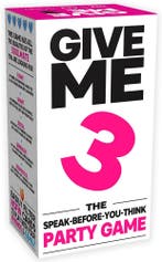 Give Me 3 Party | Savana Games - Gezelschapsspellen, Hobby en Vrije tijd, Gezelschapsspellen | Bordspellen, Verzenden, Nieuw