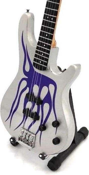 Miniatuur replica Fernandes basgitaar Rob Trujillo Metallica, Ophalen of Verzenden, Nieuw, Pop, Beeldje of Miniatuur