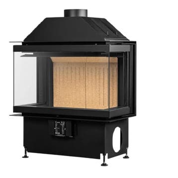 Inbouw Houtkachel Crystal 70 Open Side, Huis en Inrichting, Kachels, Nieuw