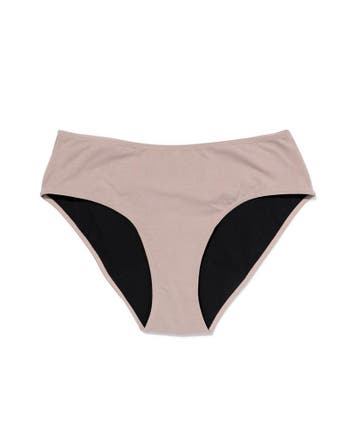 HEMA Lekvrij hipster katoen voor licht urineverlies beige, Kleding | Dames, Verzenden, Beige
