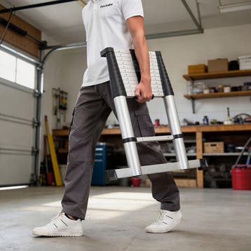 Telescoopladder met 13 sporten, Verzenden, Nieuw
