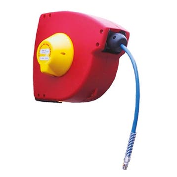 Automatische slanghaspel met 15 meter slang tbv lucht, Verzenden, Nieuw