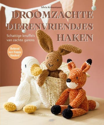 Droomzachte Dierenvriendjes Haken | Silvia Krüsemann | Nieuw, Ophalen of Verzenden, Nieuw, Silvia Krüsemann
