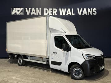 Renault Master 2.3 dCi 146pk Bakwagen 222cm Hoog Laadklep Eu, Stof, Gebruikt, Renault, Wit