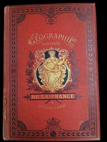 Jules Verne - Géographie illustrée de la France - 1880
