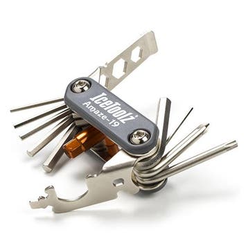 Fietsgereedschap set | IceToolz | Multitool (19-delig), Fietsen en Brommers, Verzenden, Nieuw, IceToolz