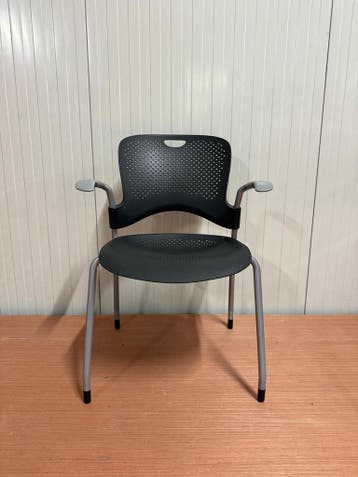 Voorraad Herman Miller Caper stoelen - Kleur Zwart, Verzenden, Zwart, Zo goed als nieuw, Bureaustoel