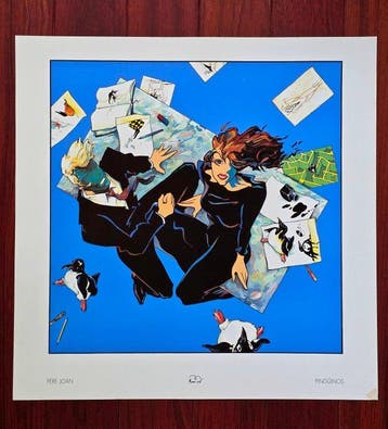 Pere Joan - Mamá-graf - PINGÜINOS - Jaren 1980, Antiek en Kunst