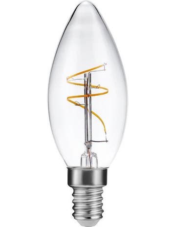 SPL LED kaarslamp E14 3.2W 320lm 2200K Helder Dimbaar, Ophalen of Verzenden, Nieuw
