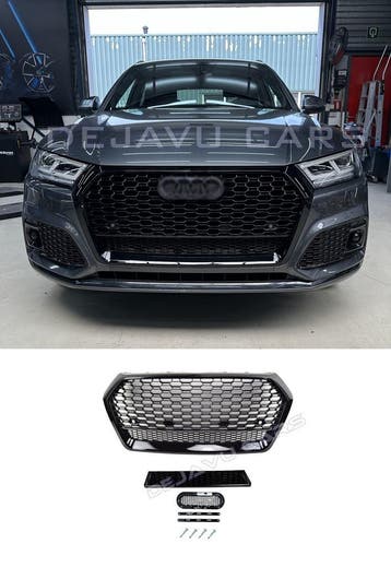 RS Q5 Look Front Grill voor Audi Q5 FY / S line / SQ5, Auto diversen, Ophalen of Verzenden