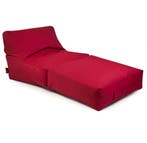 Peak Loungebed Plus Outdoor - rood, Verzenden, Nieuw
