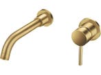 Veiling - Inbouw wastafelkraan – geborsteld goud, Nieuw