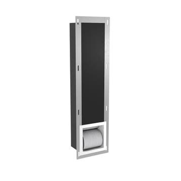 Reserve Toiletrolhouder Inbouw BWS Mat Wit Torelaat, Ophalen of Verzenden, Nieuw, Bad