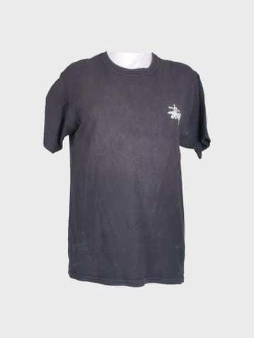 Stüssy T-shirt Dames maat M Zwart Vintage, Maat 38/40 (M), Stüssy, Zwart, Ophalen of Verzenden